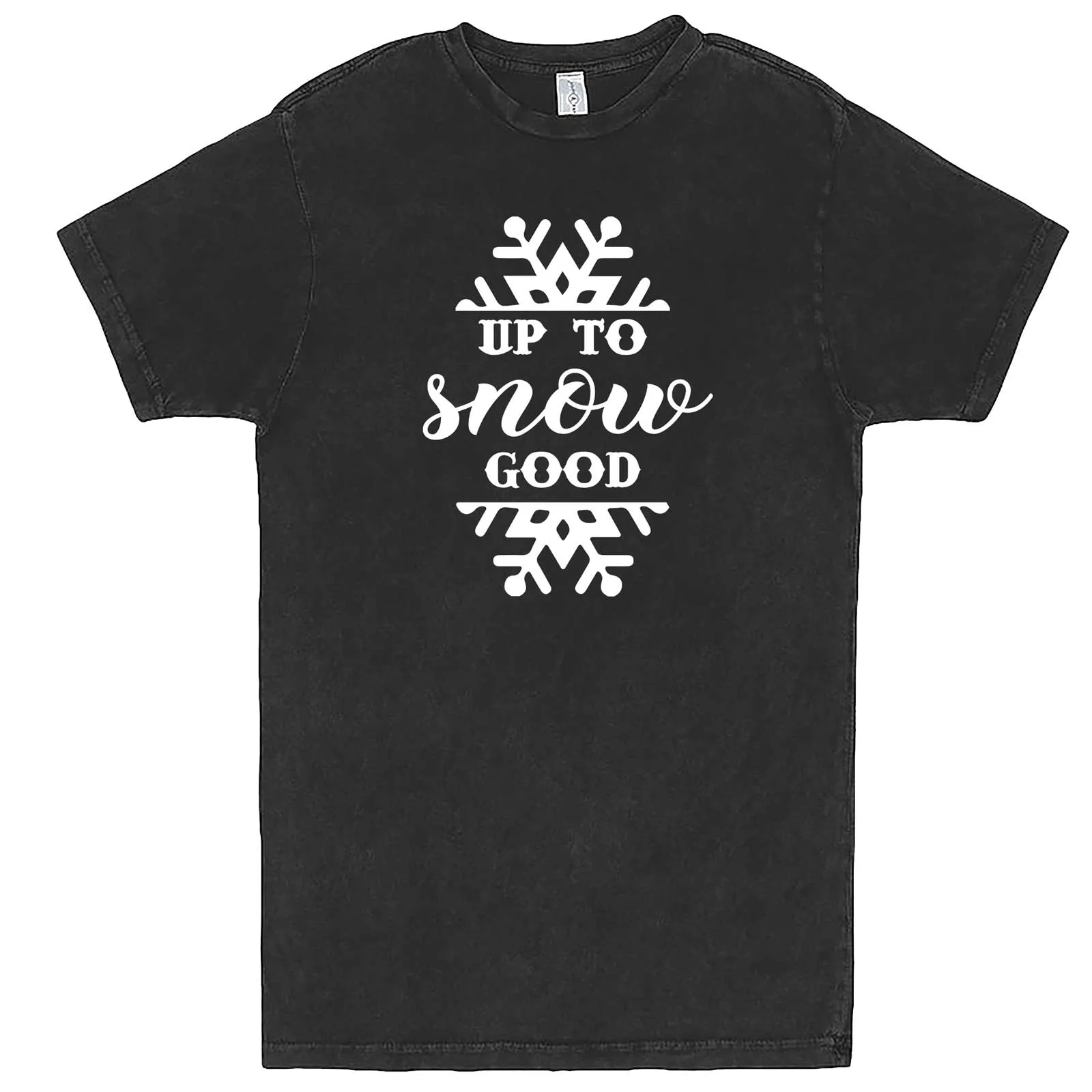 "Up to Snow Good" men's t-shirt