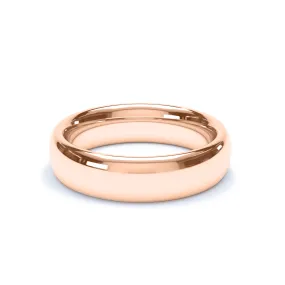 - Regular Court Profile Wedding Ring 9k Rose Gold