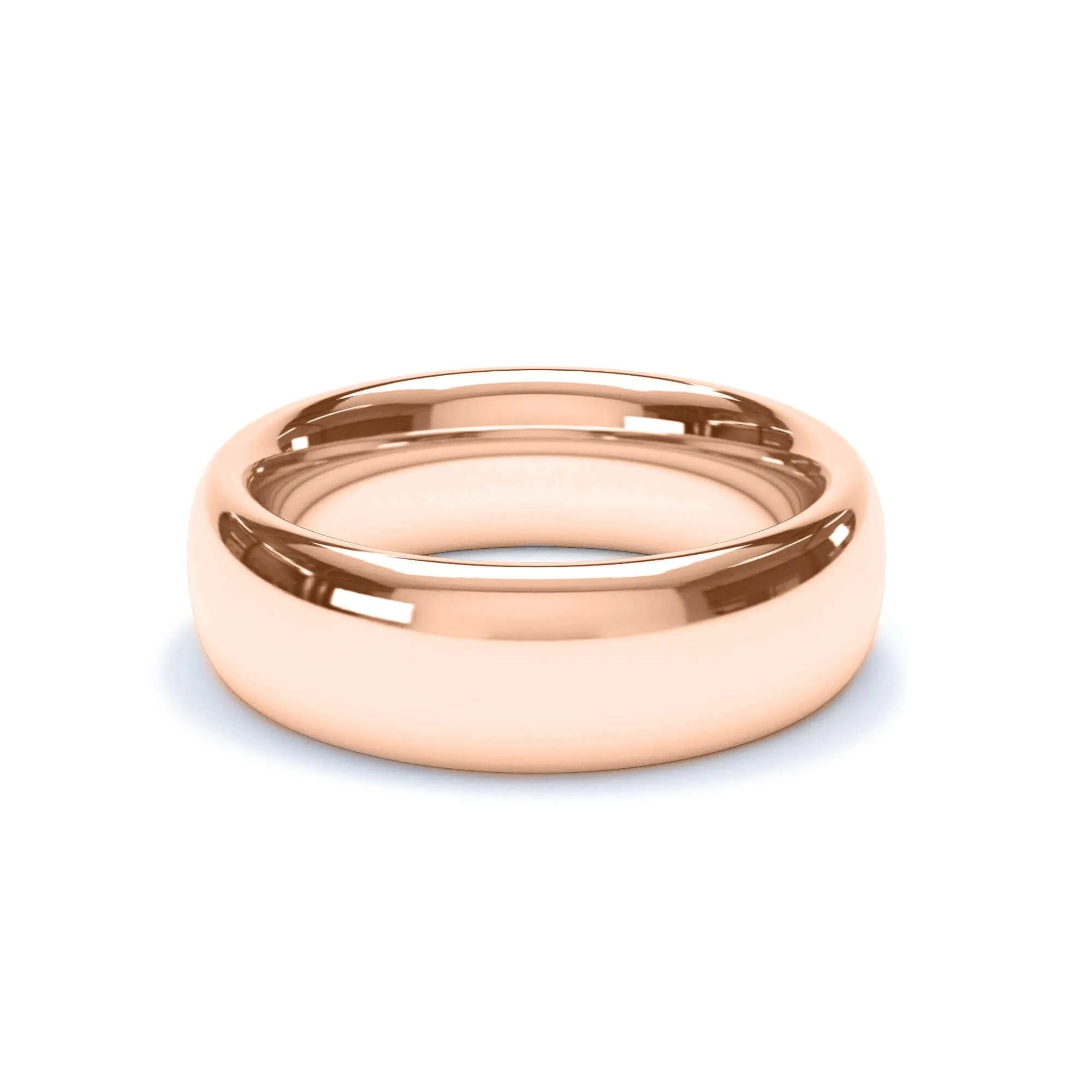 - Regular Court Profile Wedding Ring 9k Rose Gold