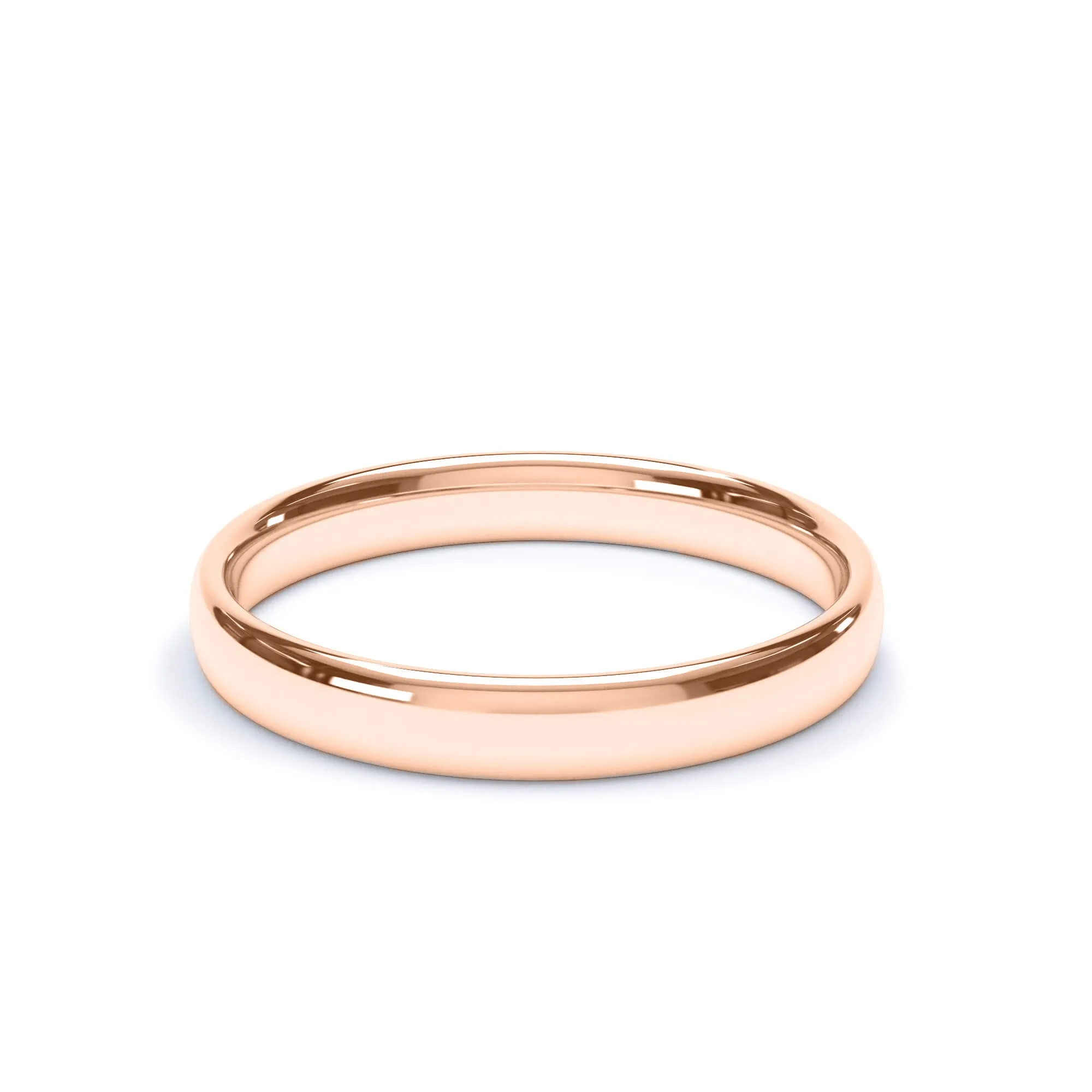 - Regular Court Profile Wedding Ring 9k Rose Gold