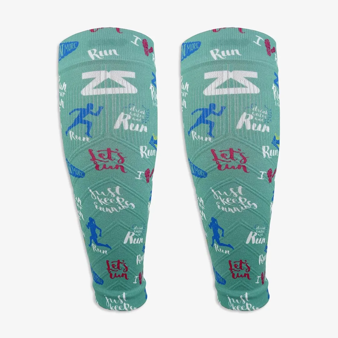 Running Motivation Compression Leg Sleeves