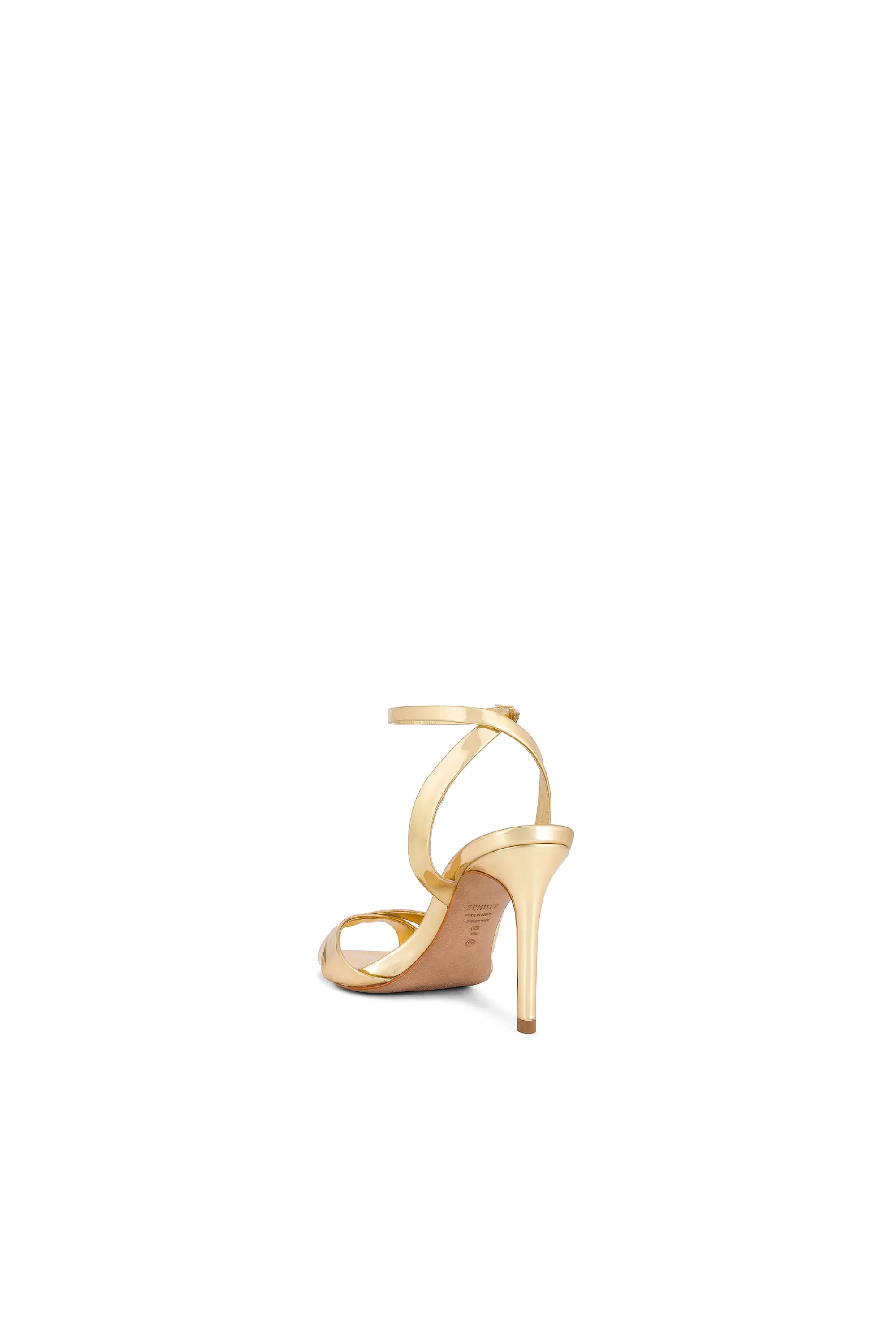 Schutz Hilda Heel Gold