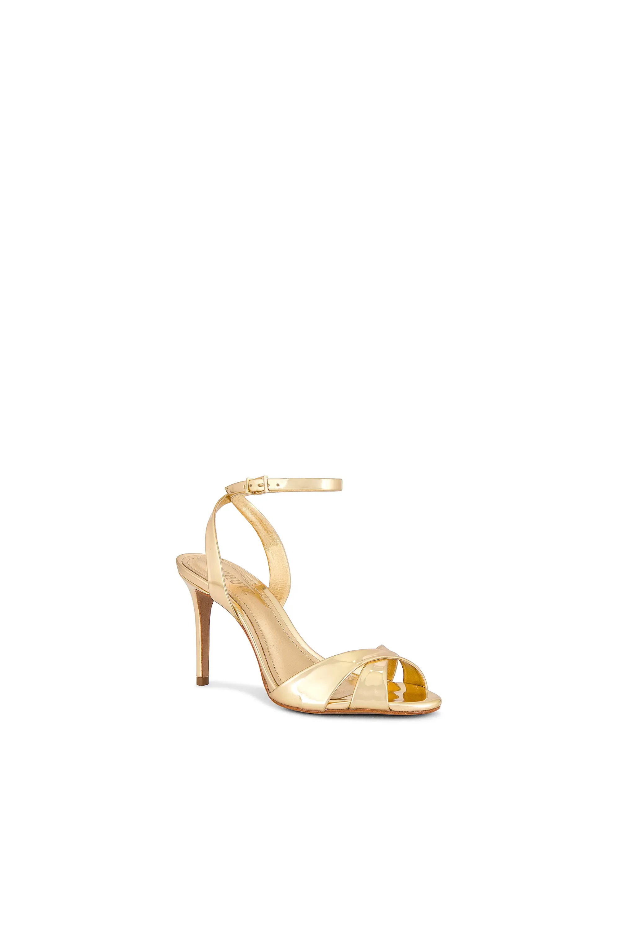 Schutz Hilda Heel Gold