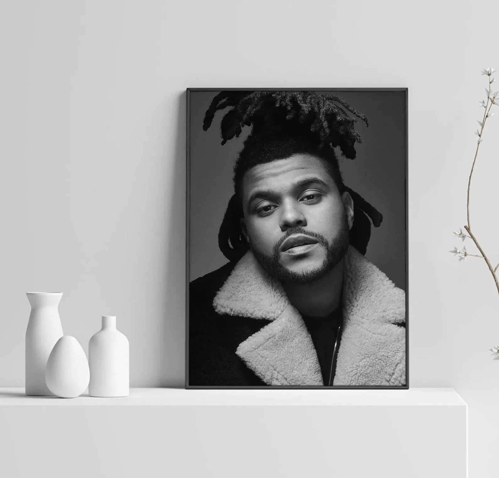 The Weeknd Poster, Xo Poster, After Hours Art, Home Decor, Rap Wall Art, Music Poster, Custom Poster, Canvas Poster, Rolled Canvas, Wall Art