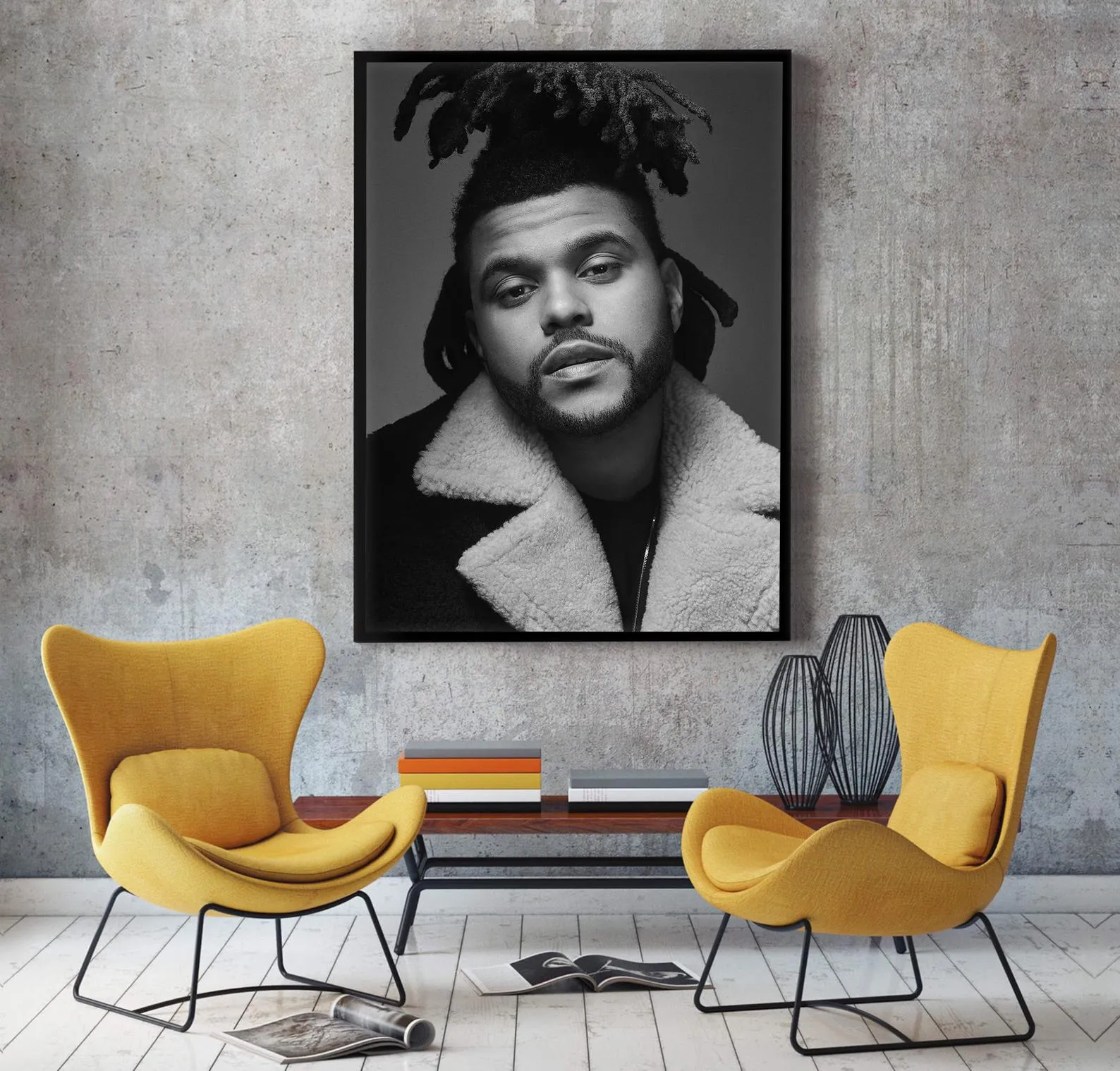 The Weeknd Poster, Xo Poster, After Hours Art, Home Decor, Rap Wall Art, Music Poster, Custom Poster, Canvas Poster, Rolled Canvas, Wall Art