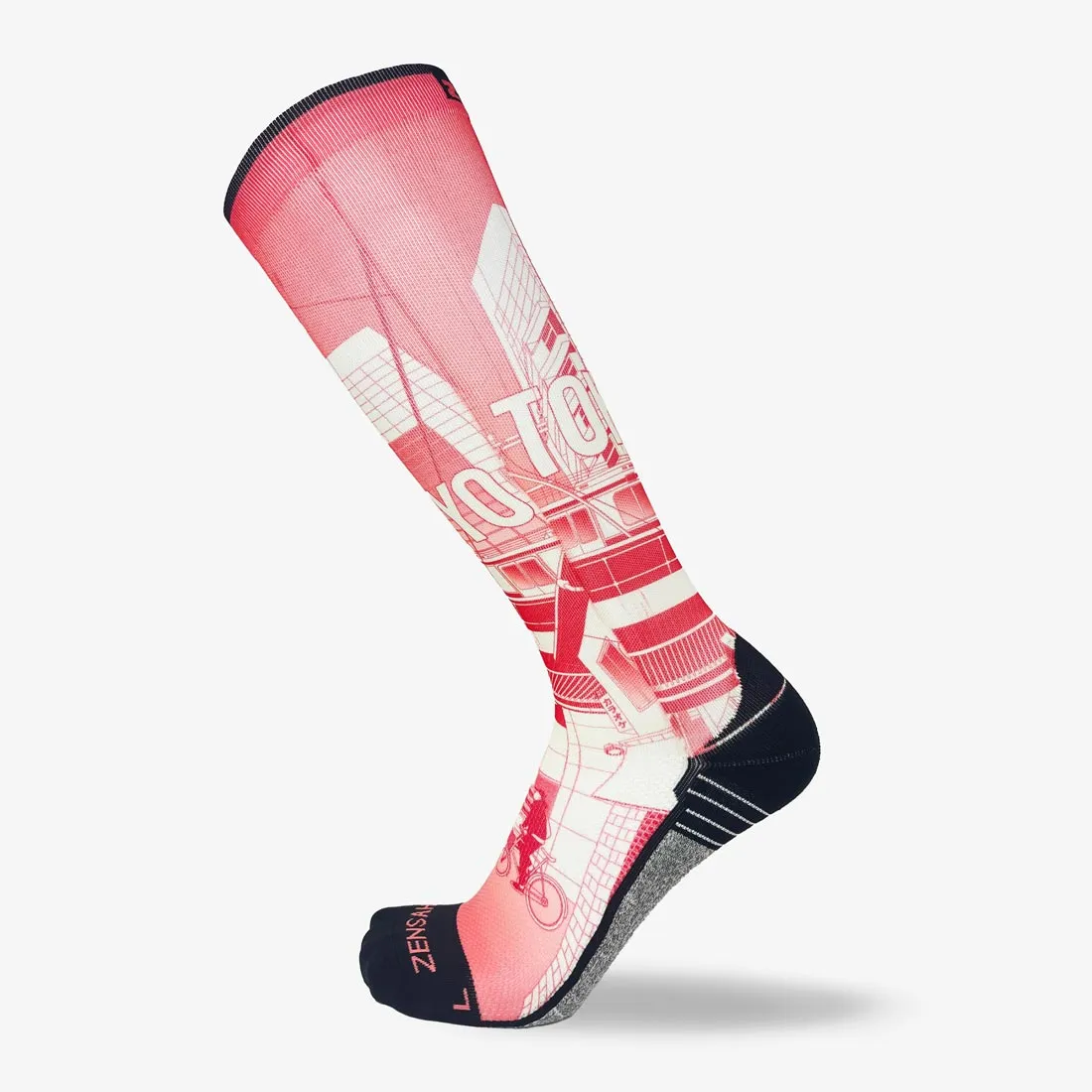 Tokyo Street Compression Socks (Knee-High)