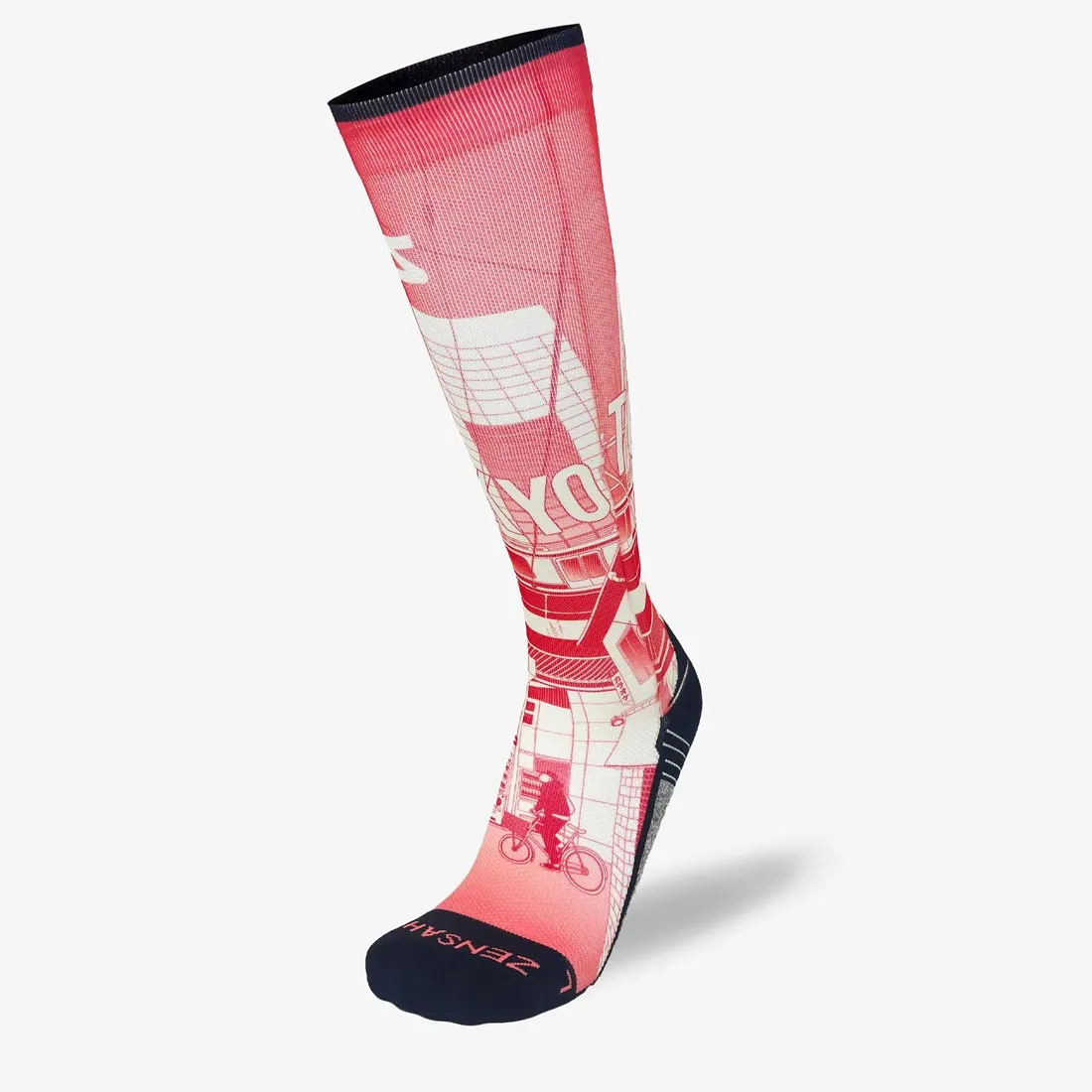 Tokyo Street Compression Socks (Knee-High)