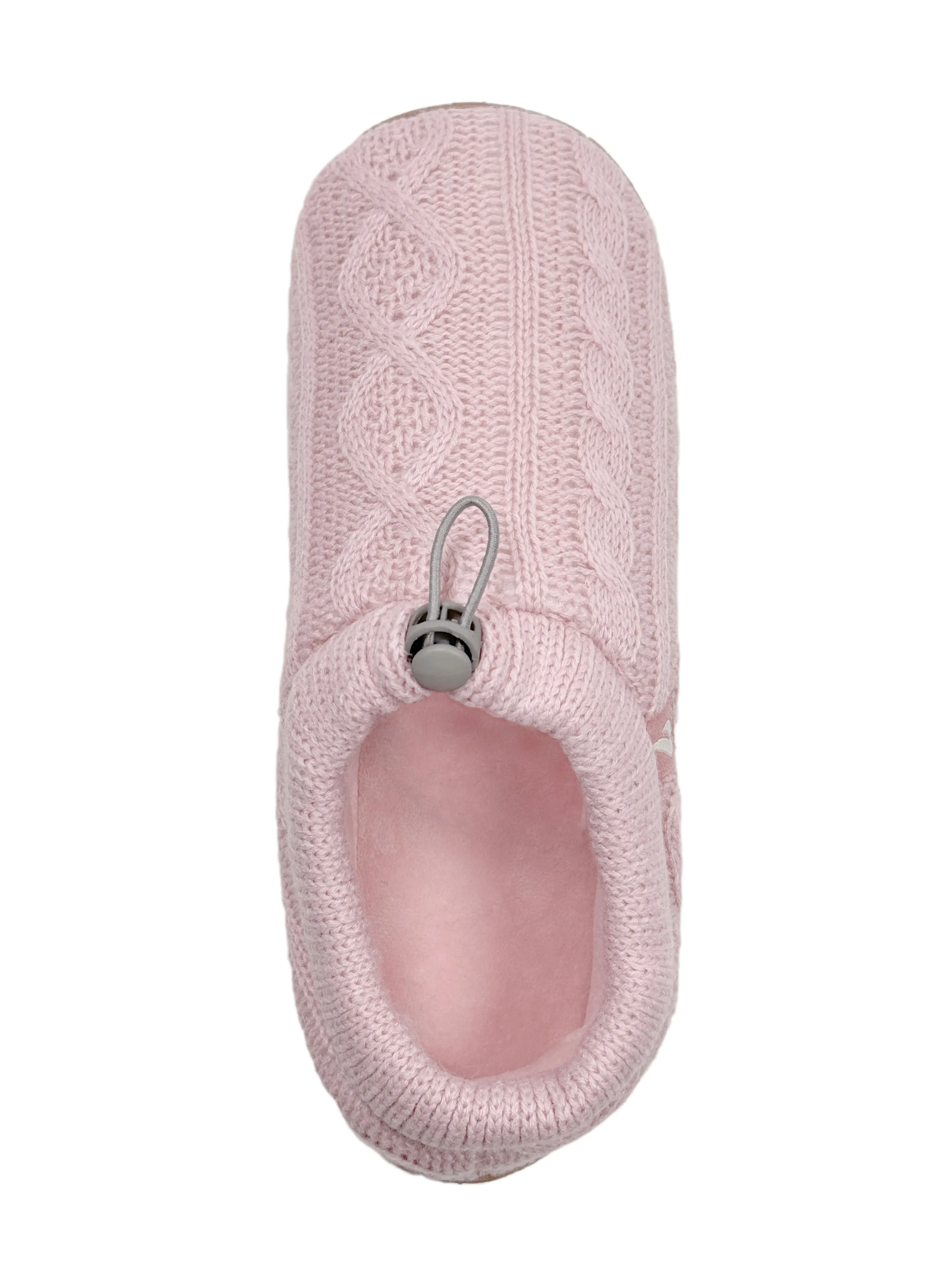 Women's Ava Cable Knit Drawstring Slippers