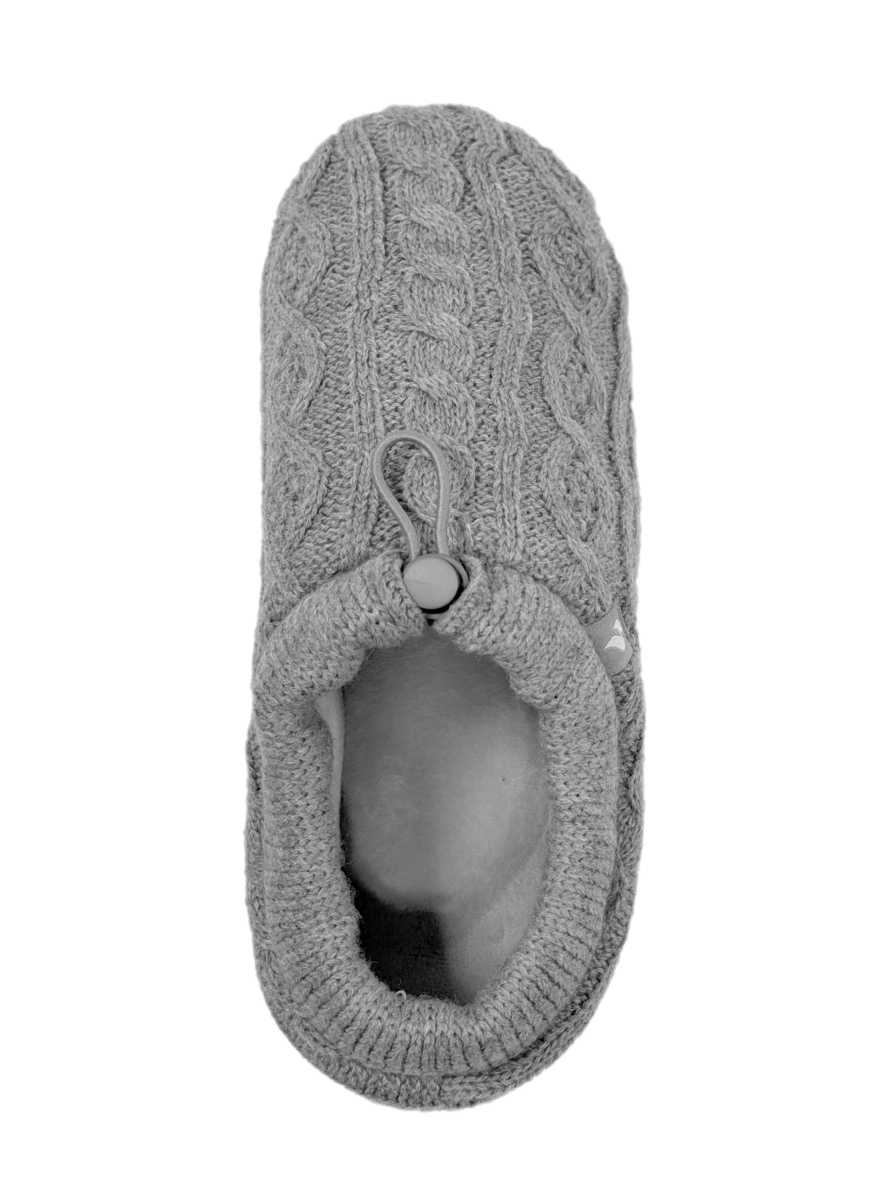 Women's Ava Cable Knit Drawstring Slippers